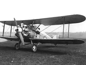 Vue de l'avion.