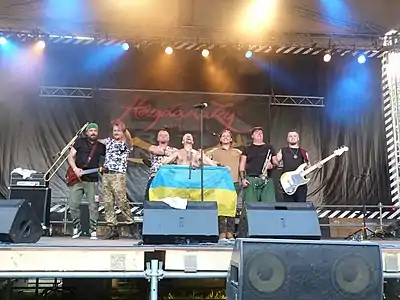 Haydamaky au Sziget Festival 2015.