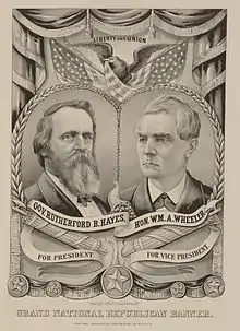 Affiche représentant deux hommes, l'un barbu et l'autre bien rasé