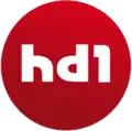 Prototype de l'ancien logo de HD1 en 2011.