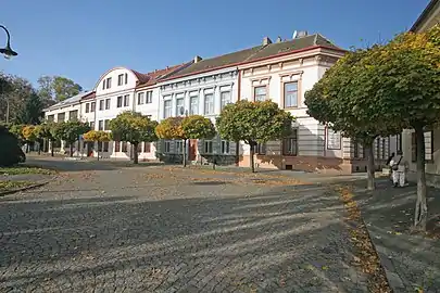 Heřmanův Městec : place Masaryk.