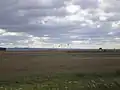 Nord du Coteau des Prairies, vue du nord-est près de Lidgerwood, Dakota du Nord.