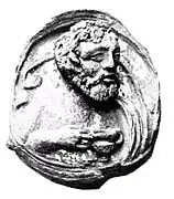 Tête de Dionysos, Sirkap