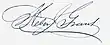 Signature de Heber J. Grant