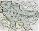 Carte de la seigneurie de Borculo (1741)