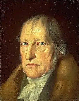 Portrait de Georg Wilhelm Friedrich Hegel (1831).