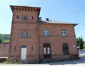 La petite gare de campagne de Heiligenberg - Mollkirch.