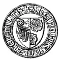 Sceau de Heine Holstein (1320)