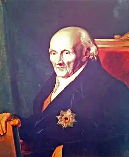 Portrait de Heinrich Dietrich von Grolman (1740-1840)