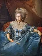 Portrait de Madame Victoire, huile sur toile, 1786