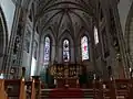 Heitenried : Église paroissiale Saint Michel - intérieur
