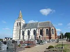 Église Saints-Fuscien-et-Victoric d'Helfaut.