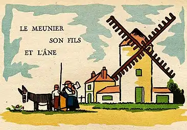 Illustration de André Hellé (1946).