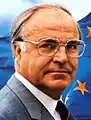 Helmut Kohl en 1989.