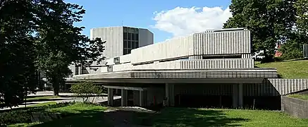 Théâtre municipal d'Helsinki.