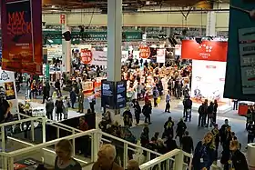 Foire du livre d'Helsinki en 2016.