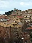 Vue de San Ciriaco depuis le centre historique