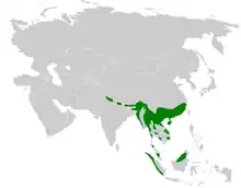 carte de répartition de Hemixos