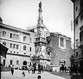 Piazza del Gesù Nuovo à la fin du XIXe siècle.