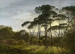 Paysage italien avec pins (1807), Rijksmuseum Amsterdam