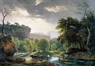 Vue de la campagne romaine (1814), collection particulière