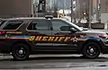 voiture de police de l' Hennepin County Sheriff's Officer