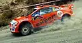 Henning Solberg au volant d'une Peugeot 307 WRC au Rallye de Chypre 2006