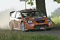 Henning Solberg au Rallye d'Allemagne 2008