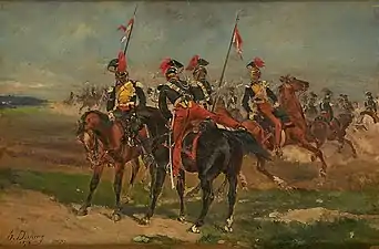 Scène de Cavalerie, localisation inconnue.