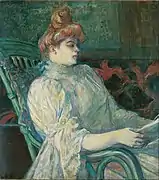 Madame Marthe X, Bordeaux (1900), huile sur toile (90 × 80,3 cm), Kurashiki, musée d'art Ohara.