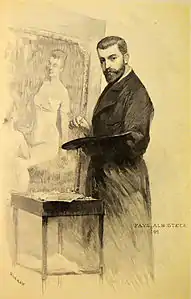 Paul Albert Steck, Portrait d'Henri Gervex (1892).