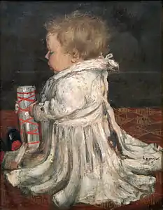 Le Bébé (Le Jouet brisé) (1893), musée des beaux-arts de Liège.