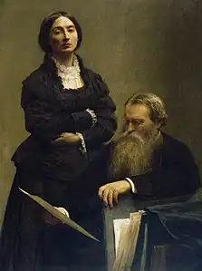 Henri Fantin-Latour, Mr et Mrs Edwin Edwards (1875), Londres, Tate Gallery.