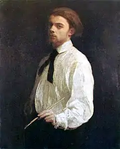 Autoportrait (1859), musée de Grenoble.