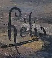 signature de Henri Hélis