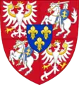 Armoiries comme roi de Pologne (1573-1574).