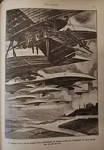 Illustration pour Un monde sur le monde (1910).