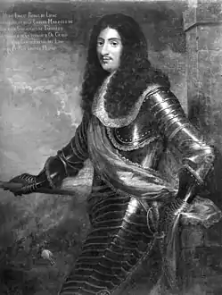 Henri Louis Ernest de Ligne (1644†1702), fils du précédent, 4e prince de Ligne.