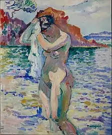 Baigneuse (Woman Bather), 1906, huile sur toile, Musée Pouchkine, Moscou