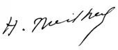 signature de Henri Meilhac