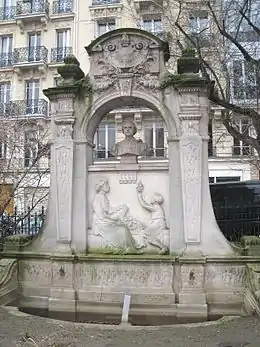 Monument à Octave Gréard (1909), Paris, square Samuel-Paty.