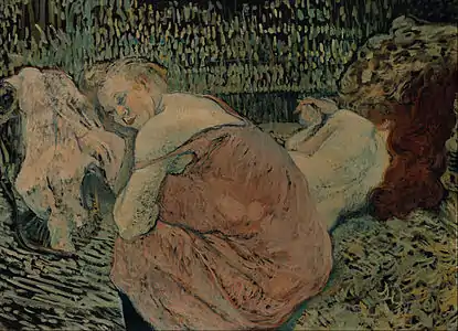 Toulouse Lautrec : Deux Amies, 1895.