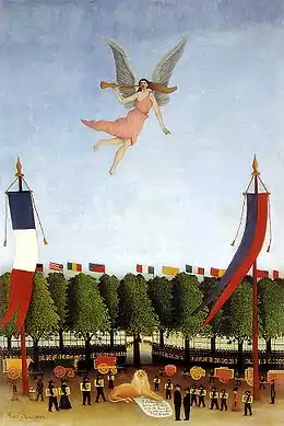 Henri Rousseau, La Liberté invitant les artistes à prendre part à la 22e exposition des Indépendants (1906)