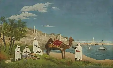 Paysage d’Alger (1880).