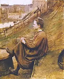 Sur la butte (1891), Rio de Janeiro, musée national des Beaux-Arts.