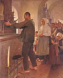 L'Ex-voto (1898), musée des Beaux-Arts de Quimper.
