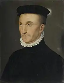 Portrait en couleur d'un homme.