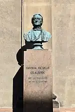 Buste d'Henrik Nicolai Clausen par Vilhelm Bissen (1878)