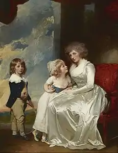 Comtesse de Warwick et ses enfants1787-1789, Frick Collection