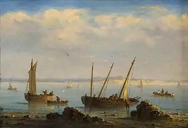 Marine, effet du soir, Rennes, musée des Beaux-Arts.